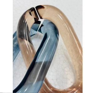 New Colour <b>Light</b> Weight resin chain links wholesale resin chain links bulk resin chain links for decor resin chain accessories - Product Image 4