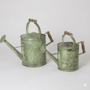 Regadera de Acero Galvanizado de Largo Alcance, Clásica, Metálica, con Mango Ergonómico y Boquilla Extraíble para Plantas de Exterior - Product Image 6