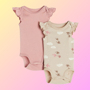 Barboteuses pour bébé en coton bio à imprimé animal mignon de l'Inde en ligne Vente en gros de boutons-pression Onesie de Tirupur - Product Image 1