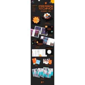 BTS-PERMISSION to DANCE on STAGE LIVE CD เพลงเกาหลีโดย BIGHIT MUSIC - Product Image 2