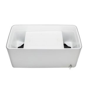 80QT Outdoor Rolling Party <b>Storage</b> Cart Iron Spray Cooler with Warm Shelf Bee <b>Chest</b> Patio for Ice <b>Storage</b> - Product Image 6