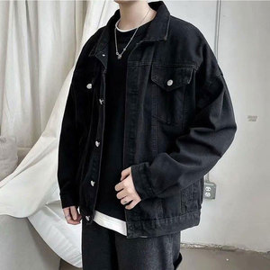 Chaqueta de Mezclilla Ligera 100% Algodón para Hombre, Diseño Casual Moderno, Cómoda, Ecológica, Transpirable, para Uso Diario en Invierno - Product Image 3