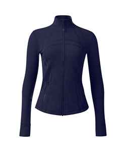 Veste d'équitation rose à manches longues pour femme, en polyester, avec fermeture éclair intégrale et poches avant, idéale pour le saut d'obstacles - Product Image 2