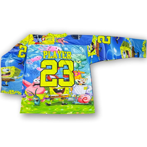 Uniformes de Hockey sobre Hielo Personalizados para Equipos, Transpirables, Ecológicos, 100% Poliéster, Precio al por Mayor, Uniformes de Hockey sobre Hielo Sublimados - Product Image 4