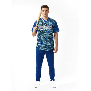 Camiseta de Béisbol de Alta Calidad, Diseño Limpio, Acabado Duradero, Estilo Deportivo, Manga Corta, para Entrenamiento, Nombres de Equipo Personalizados, Unisex - Product Image 2