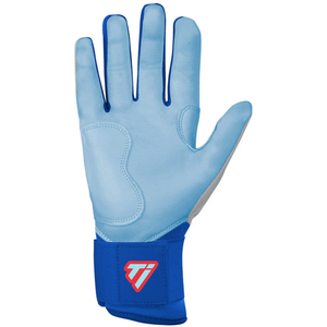 OEM Custom Baseball Batting Gloves Premium Cabretta Leather Anti-Slip Grip Adult Youth Lightweight Sports Gloves - Product Image 5