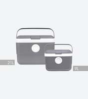Nevera Portátil de Picnic de 9L y 21L, Aislamiento Térmico de 10 Horas, Ecológica y Duradera, Fabricada en Vietnam (OEM), con Logotipo Personalizado