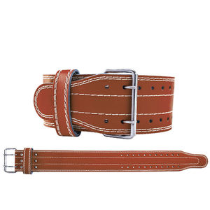 Ceinture en cuir et acier pour la musculation et l'haltérophilie, accessoire d'entraînement pour la salle de sport et équipement de fitness - Product Image 4