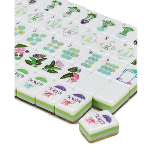 Custom 4-Layer Acrylic Mahjong Game Set Luxury Foldable Eco-Friendly <b>Table</b> For Children - Product Image 4