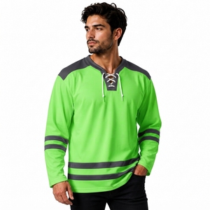 Jersey de Hockey sobre Hielo Personalizado, Fabricante de Ropa de Hockey con Etiqueta Privada OEM ODM, Proveedor Directo de Fábrica al por Mayor, 100% Poliéster - Product Image 5