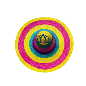 NUEVO DISEÑO Sombrero Mexicano Decorativo de Paja para Fondos de Fiesta, Decoración de Paredes Culturales, Decoración de Fiestas y Colecciones de Recuerdos - Product Image 1