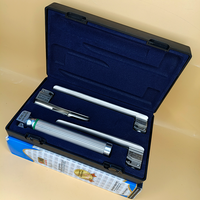 Laryngoscope Fiber Optic Miller Blade 1-2-3 Set Child Handle Premium Quality Reusable Blades Stainless Steel CE ENT Instruments