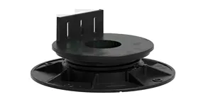 Easy Install Self-leveling Plot Pedestal Stackable Paver Support Pads For Aluminium Joist