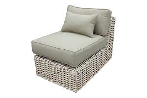 Ensemble de canapés d'extérieur en osier ROSA RASF-218, style resort, pour terrasses - Product Image 2