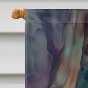 Gran Multicolor Poliéster Cofre del Tesoro Casa Bandera Porche Manga Poste Decorativo Patio Banner Obra DE ARTE Colgante de pared - Product Image 3