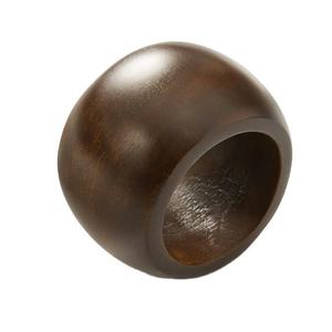 <b>Hand</b> Carved Wooden Napkin <b>Rings</b> For Wedding Dinner Festive Occasion Customized Handmade Napkin Loops For Tableware Accessory - Product Image 4