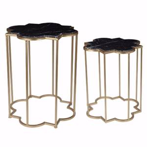 Export Quality Metal <b>Nesting</b> Coffee <b>Tables</b> Set with Scratch Resistant Powder Coating for Global Furniture Buyers - Product Image 5