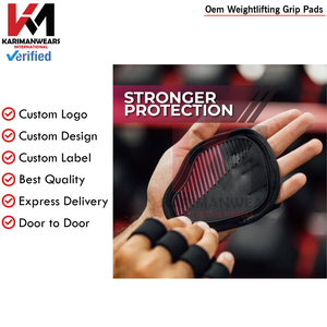 Premium Weightlifting Grip Pad Men Women Gym Anti Slip Deadlift <b>Training</b> Pads OEM Supplier - Product Image 4