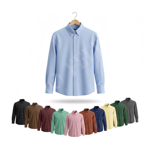 เสื้อเชิ้ตแขนสั้นผ้าบางเบา ระบายอากาศดี ติดกระดุม สำหรับผู้ชาย สวมใส่สบายๆ ทำงานได้ หรือใส่เป็นทางการ คอปกเสื้อแบบธุรกิจ - Product Image 1