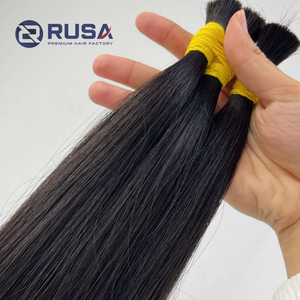 Extensiones de cabello liso vietnamitas al por mayor, textura y longitud de cabello personalizadas, de 10 a 34 pulgadas, alta calidad de fábrica. - Product Image 5