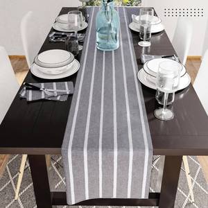 Premium Cotton <b>Table</b> <b>Runner</b> with Embroidered Flower Design | European Style | Customized Print - Product Image 2
