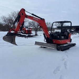 รถขุดขนาดเล็ก Kubota U35-4 รุ่นผลิตภาพผลิตสูง แบบ Zero Tail Swing พร้อมความลึกในการขุด 3010 มม. และระบบไฮดรอลิกที่แข็งแกร่ง - Product Image 4