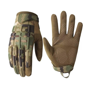 Gants tactiques haute performance avec sangle de poignet réglable et protection durable de la paume pour les activités de plein air - Product Image 1