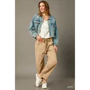 กางเกงผูกเชือกคาร์โก้ขนาด umgee XS - Product Image 2