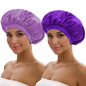 2PCS Satin <b>Bonnet</b>, Shop the Latest <b>Bonnet</b> Styles: Exclusive Collection Available Now!" - Product Image 3