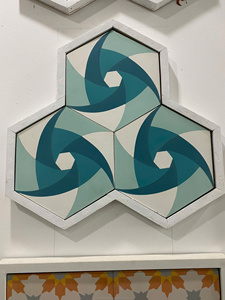 Vietnam usine gros carreaux pour sol matériaux de construction décoration de la maison hexagone octogone carreaux de ciment avec motif personnalisé - Product Image 2