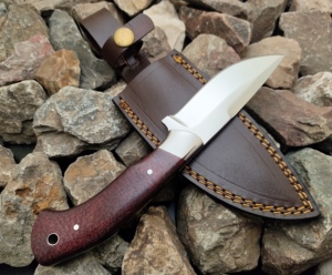 Couteau d'extérieur durable avec une poignée confortable et une lame en acier inoxydable pour le camping, la survie et les activités de plein air - Product Image 3