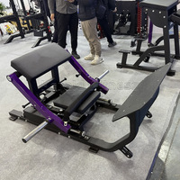 Machine de musculation professionnelle à charge plaquée pour fessiers, ischio-jambiers et hanche, équipement de fitness pour salle de sport