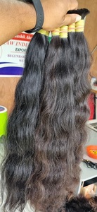 มัดผมอินเดียบริสุทธิ์แบบตรงบางสำหรับต่อผมนุ่มลื่น - Product Image 2