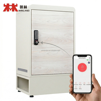 Boîte à colis extérieure intelligente, sécurisée, durable, autoportante et étanche