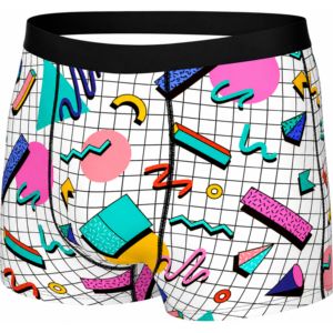 Mens Sublimated <b>Boxer</b> Briefs <b>Custom</b> Printed Polyester Underwear OEM ODM Quick Dry Breathable Factory Supplier Manufacturer Brand - Product Image 6