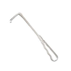Rétracteur Richardson 24 cm en acier inoxydable orthopédique, instrument chirurgical manuel réutilisable pour la rétraction des tissus profonds, Hermann - Product Image 6