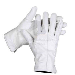 Gants en cuir respirants personnalisés avec votre propre design, en cuir de qualité supérieure, marque privée - Product Image 1