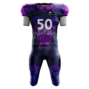 Cheap price American Football Uniform Anti-wrinkle affordable price comfortable latest design new American Football Uniform - Product Image 1