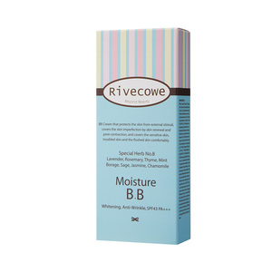 [J International] Crème BB hydratante premium Rivecowe, formule triple action, crème pour le visage éclaircissante et anti-rides - Product Image 2