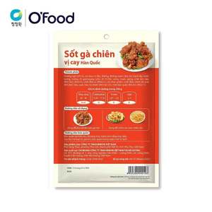 [SUPER OFERTA] Salsa Picante Coreana para Pollo Frito O'Food 120g - Base Auténtica de Gochujang - Salsa Lista para Usar para Pollo Crujiente - Product Image 4