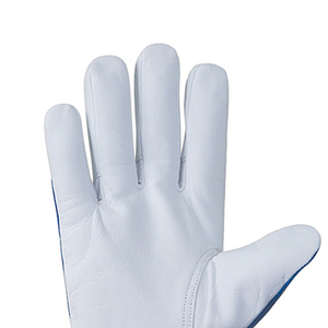 Guantes de dedo completo, azul, blanco, poliéster, antideslizantes, para exteriores, unisex, para todas las estaciones - Product Image 5