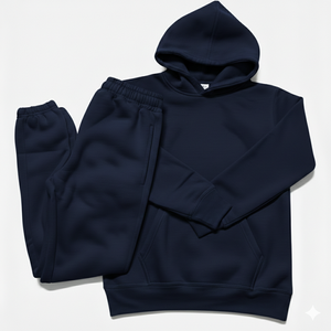 Private Label Winter Casual Tracksuit Set Wholesale Custom for Blank <b>Lightweight</b> <b>Hoodie</b> Jogger 2 Piece Set Boys Clothing - Product Image 1