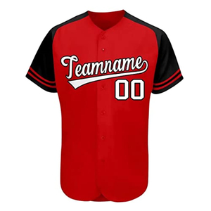 Custom Baseball Jersey Digital Printing Team Uniform Sportswear 100% Polyester Quick Dry Short Sleeve Front Manufacturer Unisex - Product Image 3