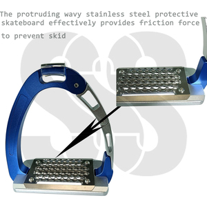 Estribos de Acero Inoxidable Plegables para Montar a Caballo, Hechos en Pakistán, Ligeros, Duraderos, Ajustables, Seguros para Hombres y Mujeres, 2026 - Product Image 3