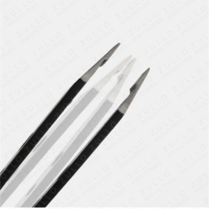 Custom Color Stainless Steel Slant Tip Eyebrow Tweezers OEM Private Label Beauty <b>Makeup</b> Grooming <b>Tool</b> - Product Image 3