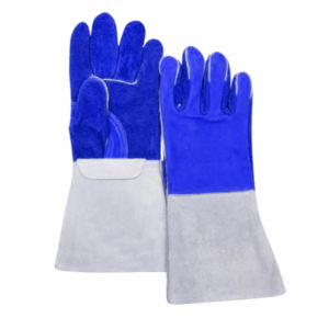 Gants de travail pour soudeurs en cuir de vachette de qualité supérieure, protection des mains, anti-coupure, pour soudage TIG, prix compétitif - Product Image 2