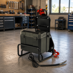 Vibrateur à béton électrique 220V avec moteur externe, poignée et tuyau pour usage en construction - Product Image 1