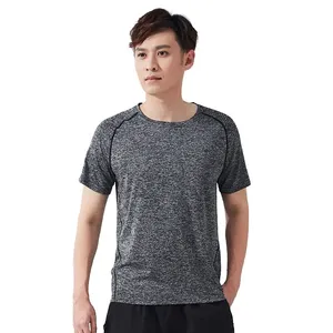 <b>Hot</b> Sale 280g Heavyweight 100% Cotton <b>Combed</b> Cotton Breathable Solid Color Short Sleeve T-shirt Men's Heavyweight 100% Cotton - Product Image 4