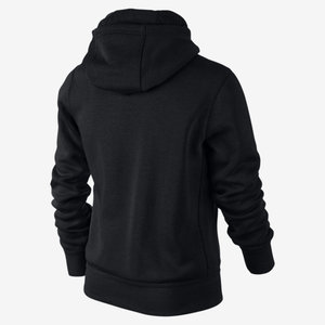 Sudadera con Capucha Negra para Hombre con Estampado de Bandera Blanca, Corte Regular, Informal, de Algodón Tejido, para Otoño - Product Image 2
