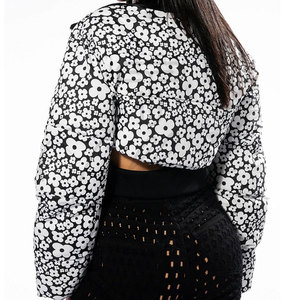 Veste matelassée imperméable et coupe-vent en polyester pour femmes et filles, collection hiver 2026, vente OEM - Product Image 4
